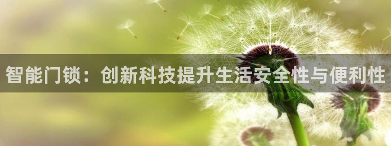 开丰娱乐除7O777：智能门锁：创新科技提升生活安全性与便利