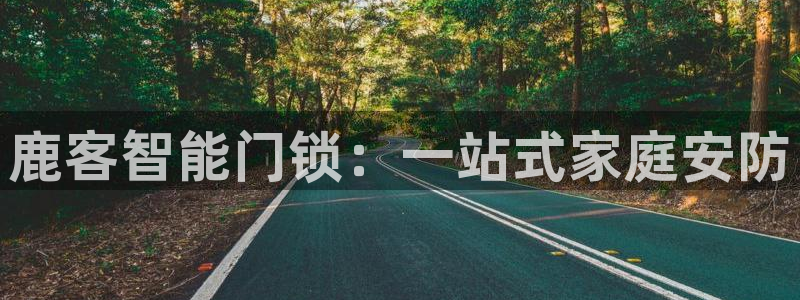 开丰娱乐左7O667：鹿客智能门锁：一站式家庭安防