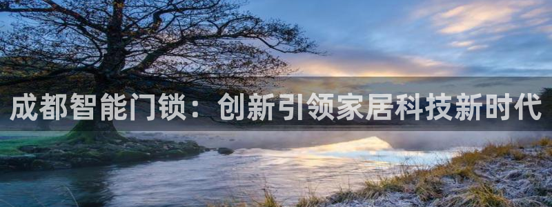开丰娱乐登录地址入口：成都智能门锁：创新引领家居科技新时代