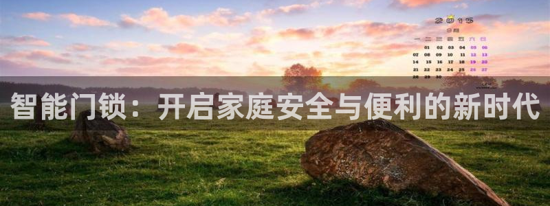 开丰娱乐体育平台：智能门锁：开启家庭安全与便利的新时代
