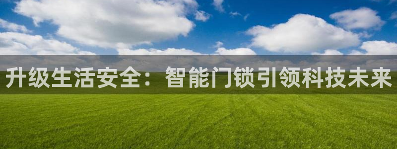 开丰娱乐更多平台：升级生活安全：智能门锁引领科技未来