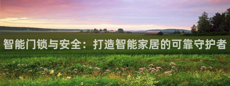 开丰娱乐注册系究耍333OO：智能门锁与安全：打造智能家居的