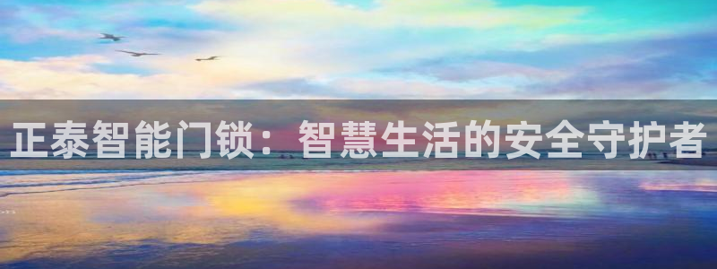 开丰娱乐平台地址查询：正泰智能门锁：智慧生活的安全守护者